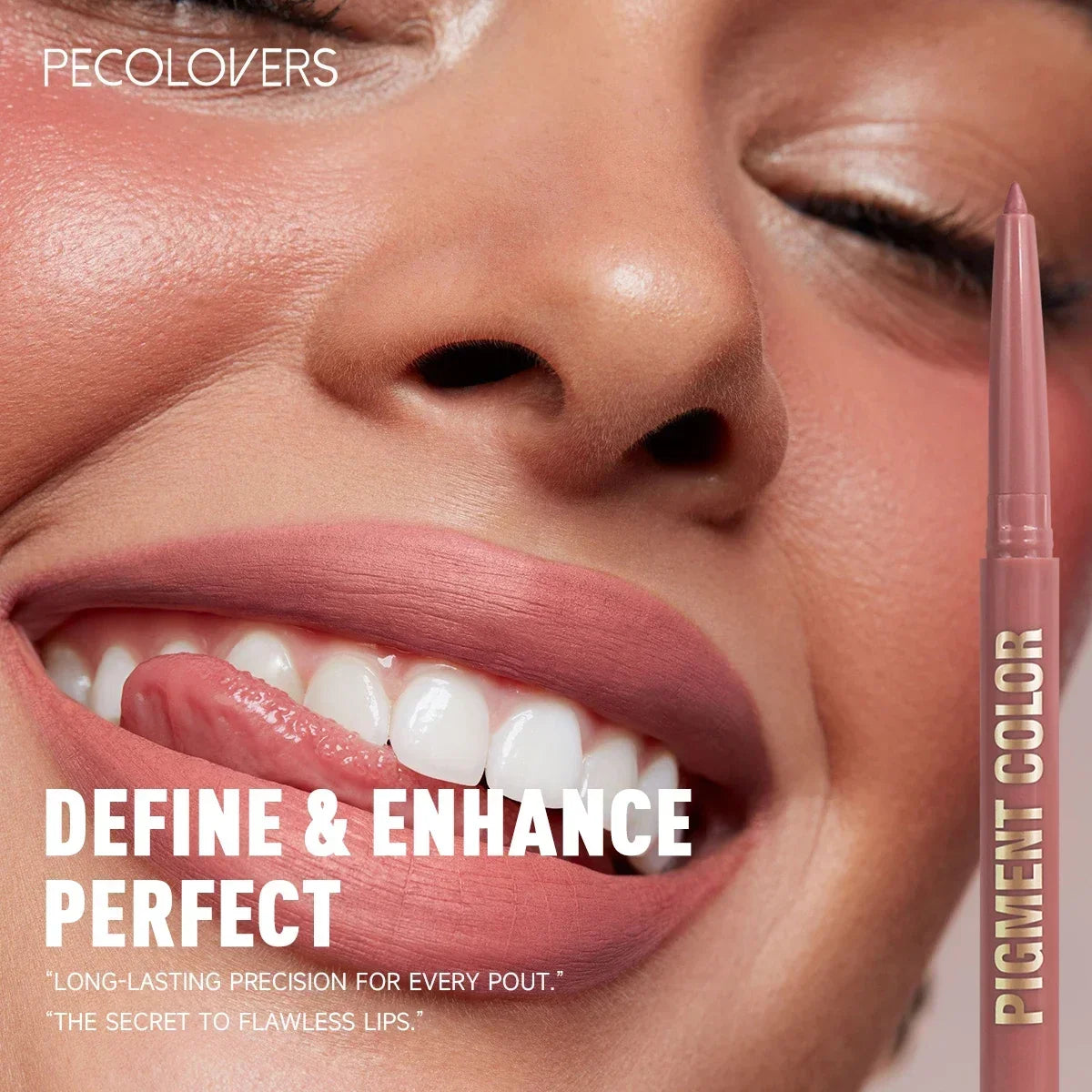 1PC Matte Lip Liner Pen - Long-Lasting, Waterproof, Easy Glide, Moisturizing Suitable for All Skin Types, Lip Makeup