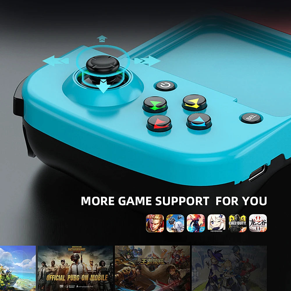 Cell Phone Gamepad Joystick For iPhone Android Control Bluetooth Controller Trigger Pubg Mobile Game Pad Gaming Cellphone Mando