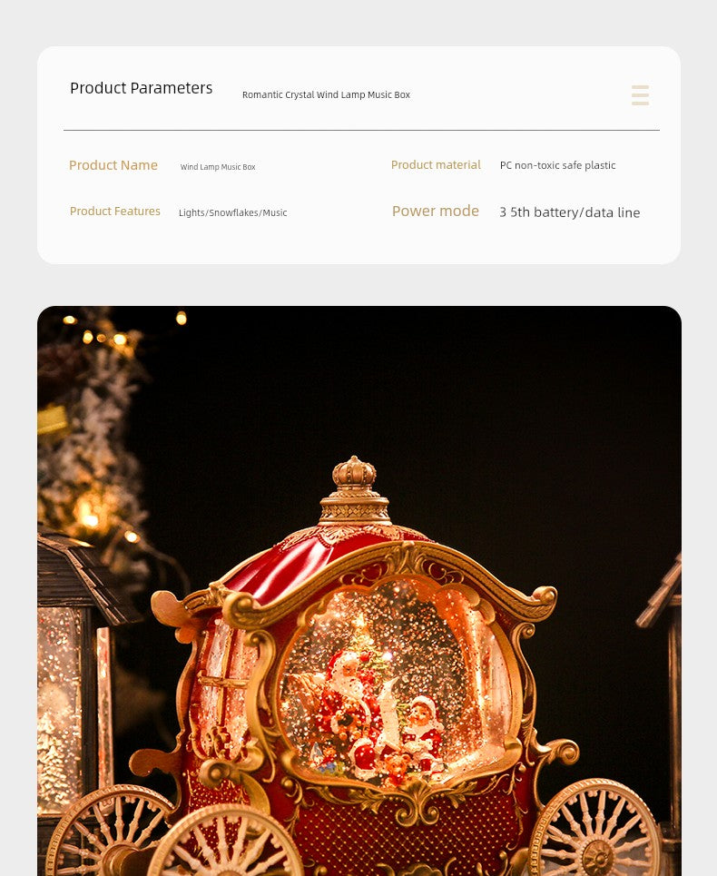 Christmas Tree Decoration Scene Decoration Decoration Elderly Snowflake Desktop Small Night Lamp Kids Gift Decoration Atmosphere