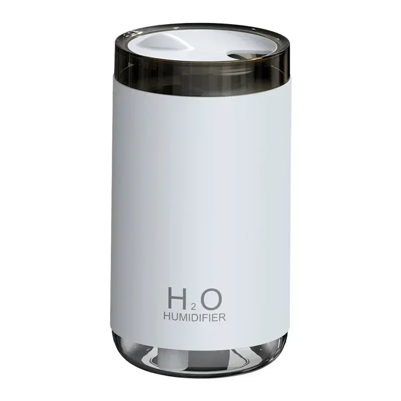 250ml New Creative Smoke Ring Air Humidification USB Mini Jellyfish Humidifier Protable Car Mist Spray Diffuser Night Light Home