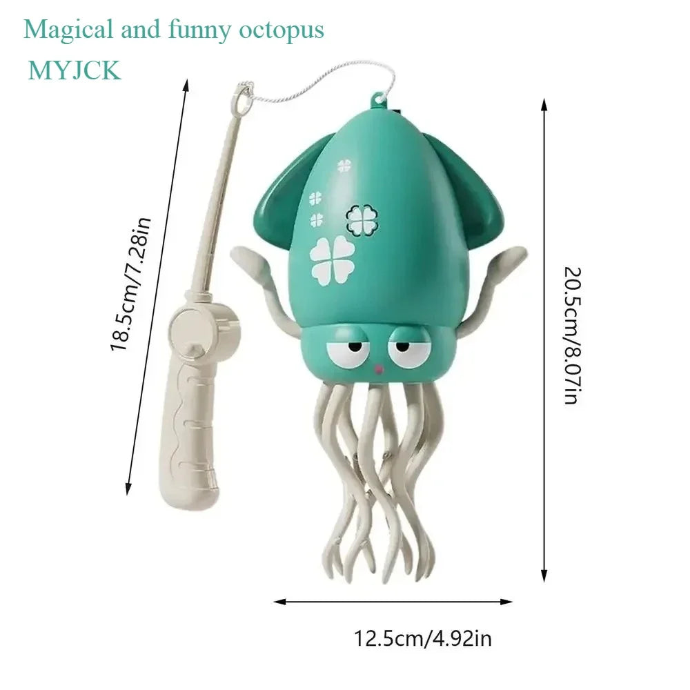 Electronic Pet Toys Dancing Octopus Kid Cartoon Interactive Development Moving Education Toddler Toy Gift Creative Kids Gift