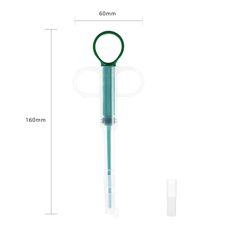 Pet Medication Dispenser, Pressing Feeding Stick for Cats and Dogs