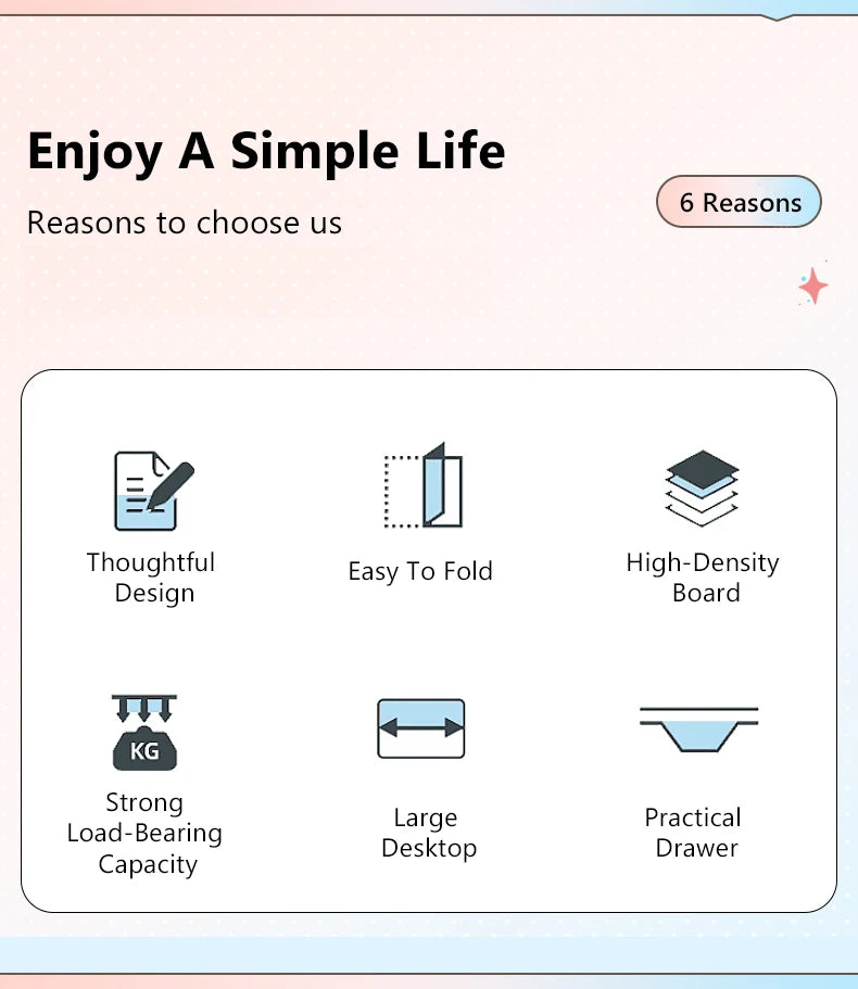 Laptop Desk Foldable Bed Table Adjustable Computer Desk Office Desk Children's Study Desk Bedroom Living Room Desk Adjustable