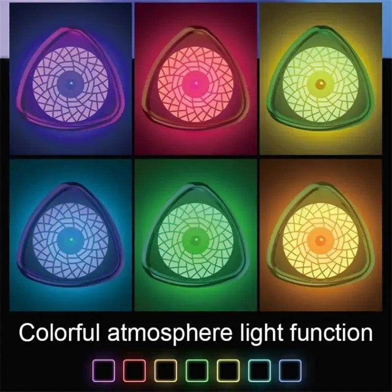 Xiaomi Ultrasonic Air Humidifier New Portable Quiet Large Capacity Desktop Office Air Atomizer USB Charging Triangle Humidifier