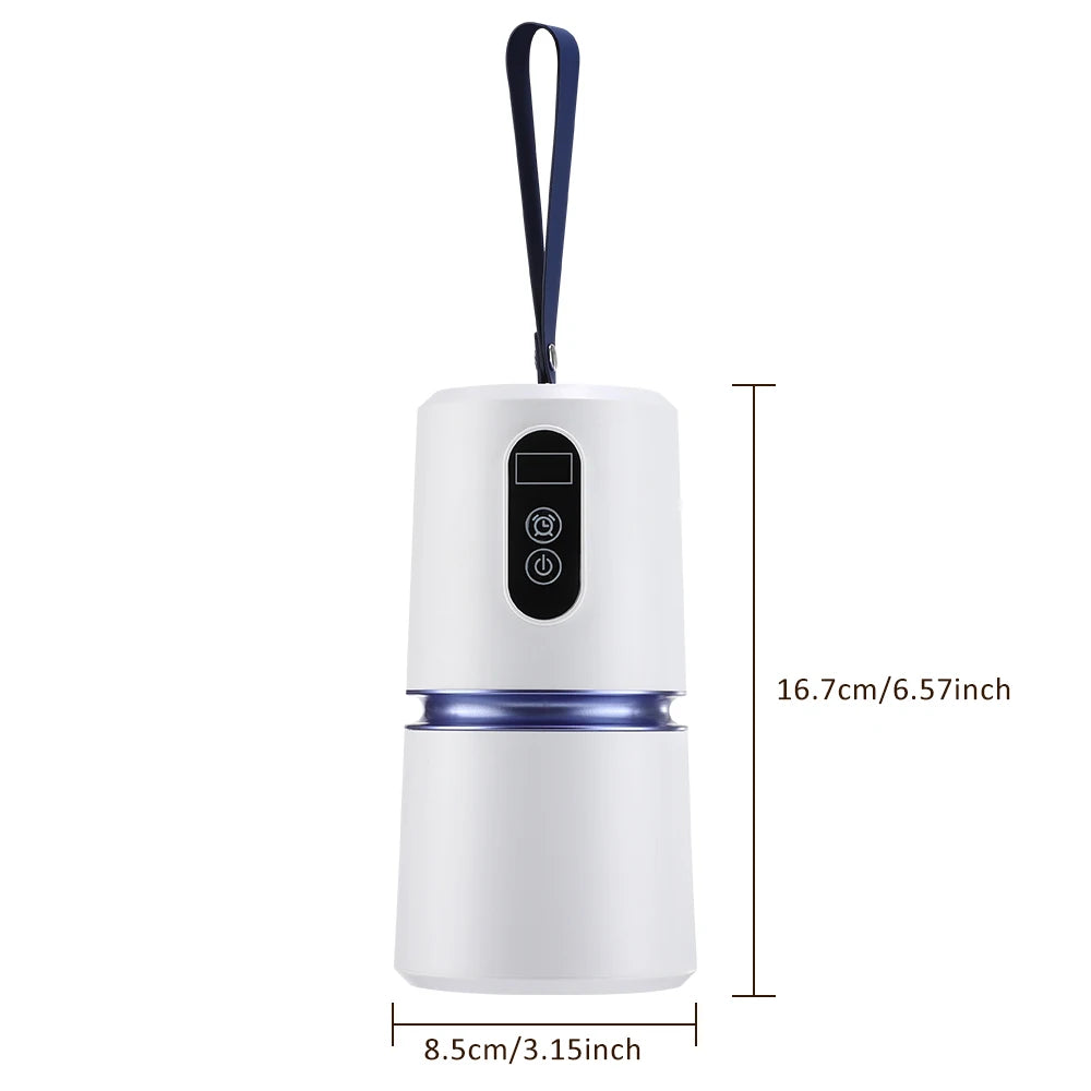 Portable Clothes Dryer Small Quiet Clothing Fast-Drying Machine Adjustable Timer Mini Laundry Dryer Foldable Drying Machine