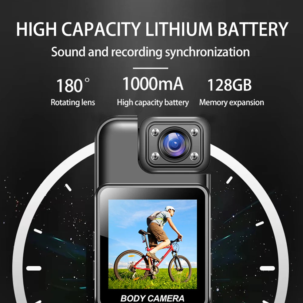 Ultra HD 4K WiFi Mini Camera Portable Digital Video Recorder Police BodyCam Infrared Night Vision Sports DV Riding Camcorder 카메라