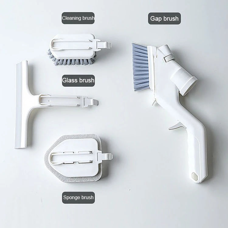 Kitchen cleaning brush Kit All Purpose Cleaner Auto Tires Cleaning Tools for Tile Bathroom Kitchen Plastic Scrubber Brushes 5pcs