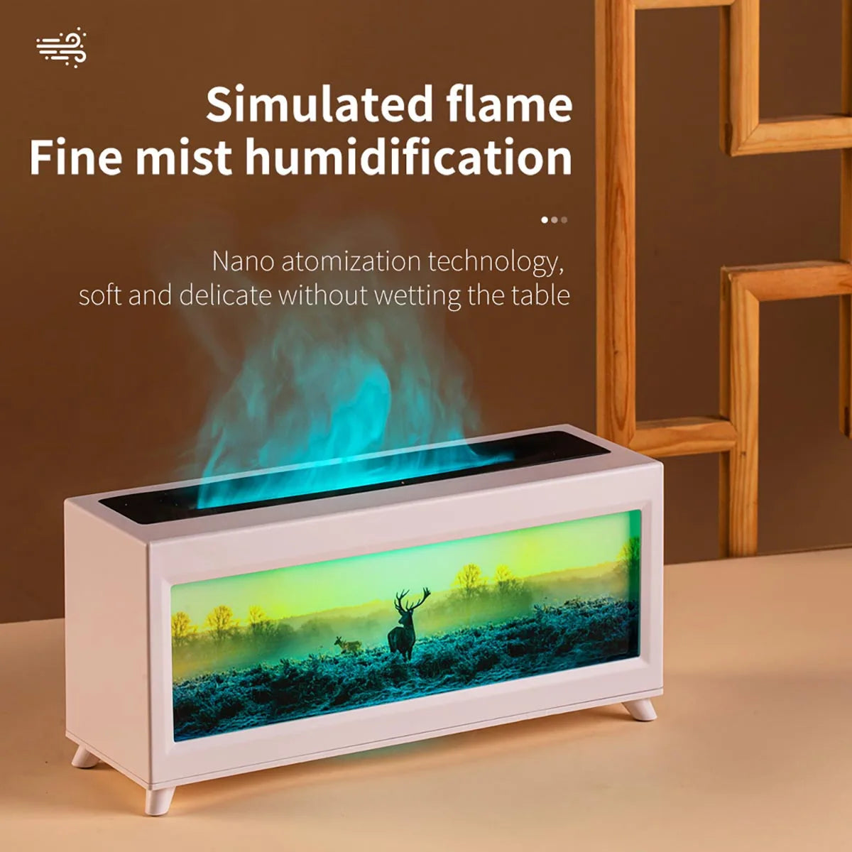 Christmas Elk Aromatherapy Machine, Intelligent Timed Power Off, Remote Control, Fine Mist Essential Oil Diffuser Humidifier