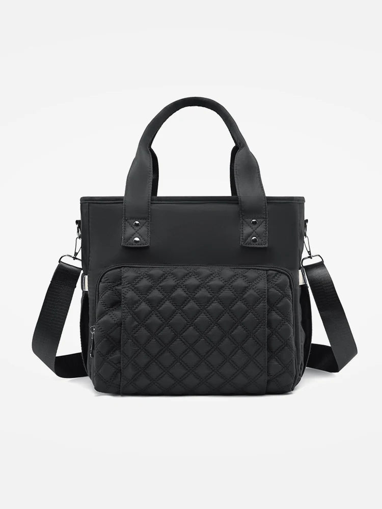 Extra Large Capacity Fashionable Lunch Bag Hot-pressed Waterproof and Leak-proof Storage Bag Travel Bag Picnic Bag Mommy Bag