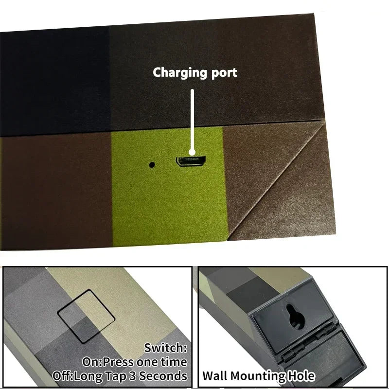 NEW LED Night Light Rechargeable USB Bedroom Decor Kids Bedside Lamp Children's Gift Table Lamp for Kids Room Bedtime Comfort