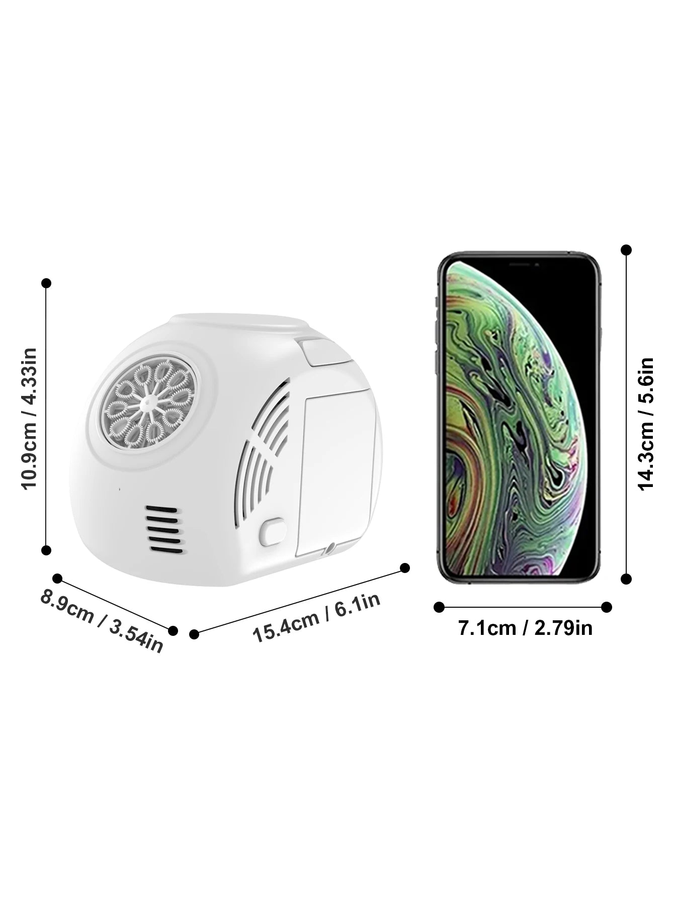 10 hole fully automatic bubble machine for children's kindergarten outdoor activities bubble toy without battery bubble water