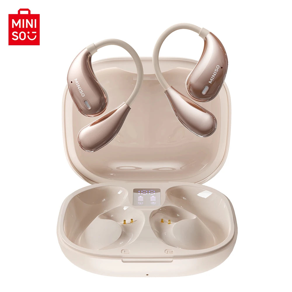 MINISO X33 Earphone Bluetooth 5.4 True Wireless Earbuds Low Latency Headphones Superb Bass HiFi Sport Headset With Mic