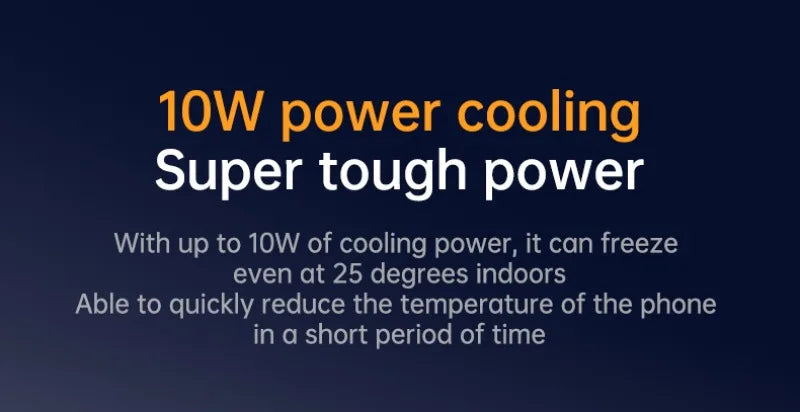 P70 NEW 10W Mobile Phone Semiconductor Cooling Fan Radiator with 2000mAh Battery PUBG Game Cooler for IPhone Android Universal