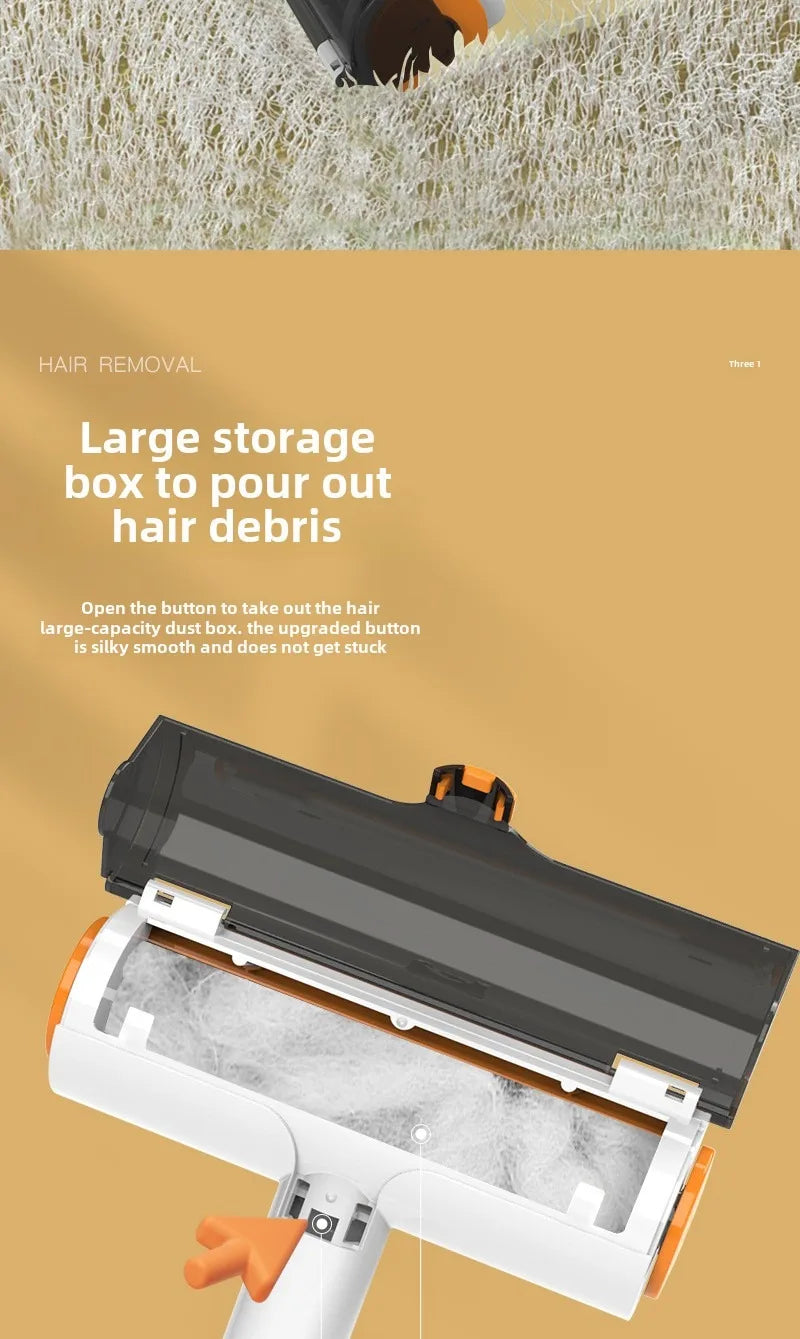 Multifunctional Pet Curler Portable Portable Washable Hair Removal Brush Efficient Household Dog and Cat Roller Hair Stick Tool