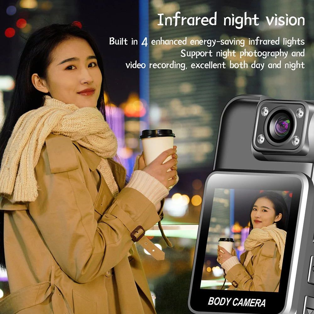 Ultra HD 4K WiFi Mini Camera Portable Digital Video Recorder Police BodyCam Infrared Night Vision Sports DV Riding Camcorder 카메라