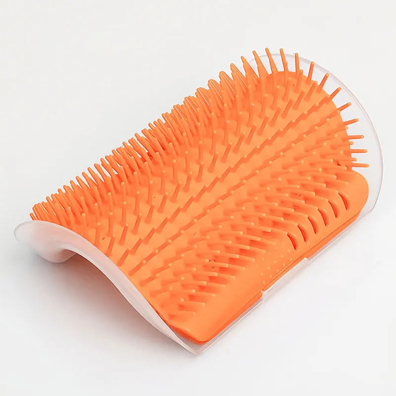 Cat Self Groomer Brush Wall Corner Soft Grooming Scratcher and Brush for Short Long Fur Cats Softer Massage Toy pet products