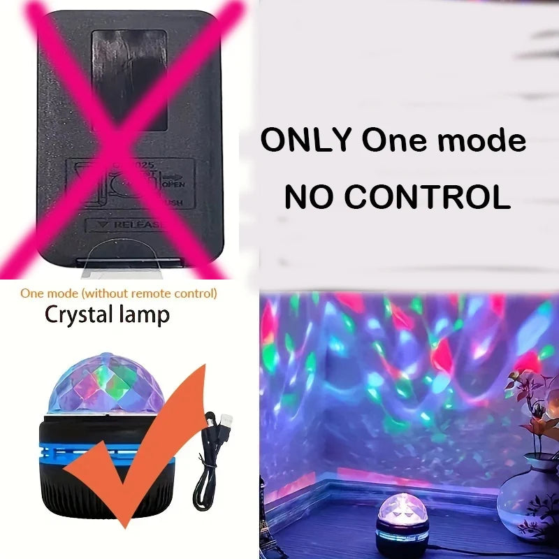 Galaxy Projector Water Ocean Wave