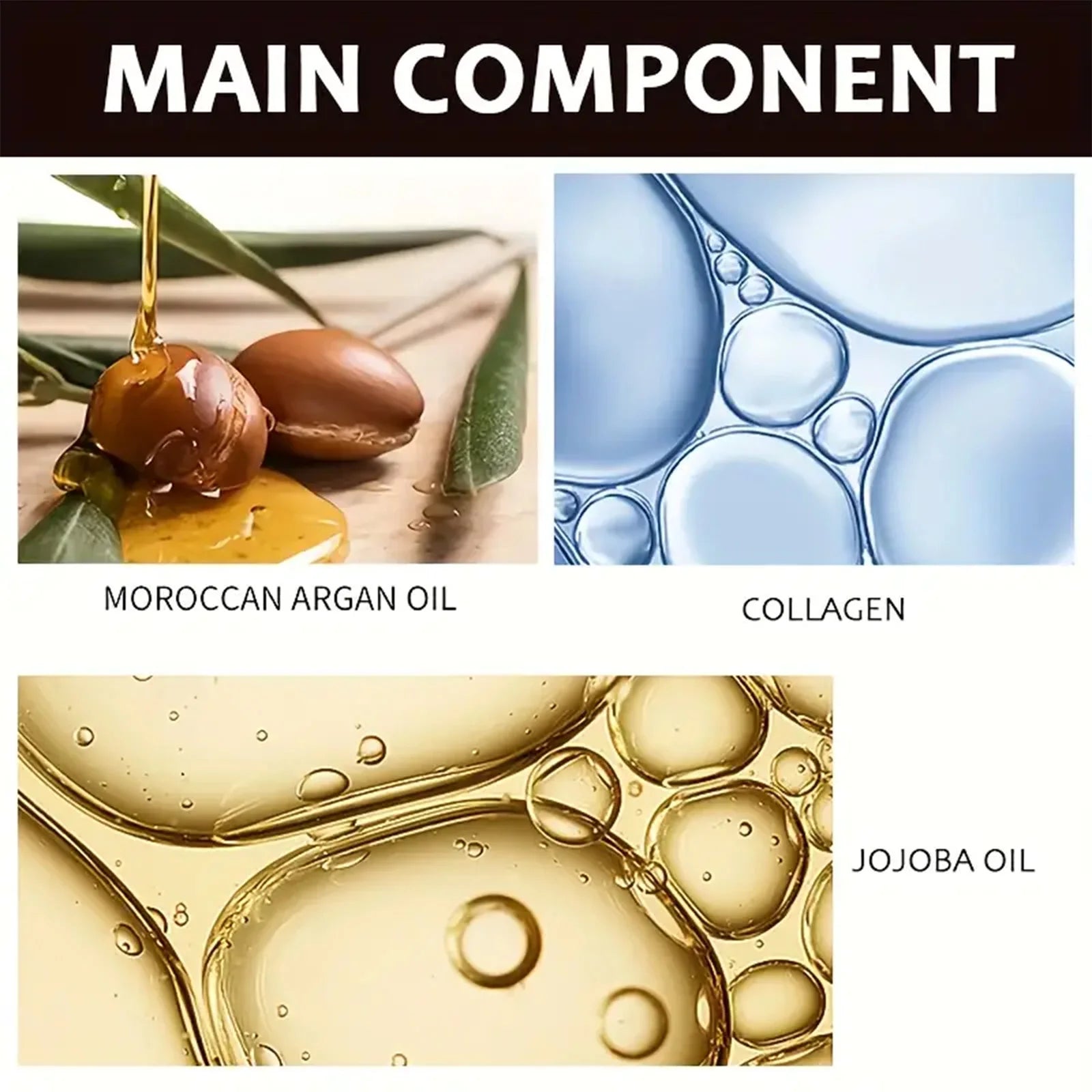 Keratin Magic Hair Mask Protein Straightening Repair Dry Frizzy Damaged Hair Milk Professional Smooth Shiny Deep Moisturizing Care 60G/30G