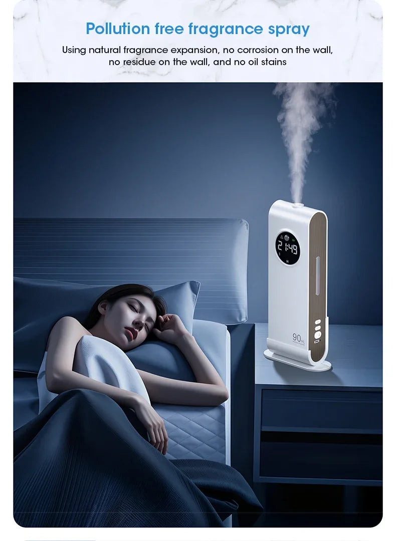 Essential Oil Diffuser Smart Mini USB Charging Ultrasonic Aromatherapy Automatic Atomization Air Purifier for Home Office