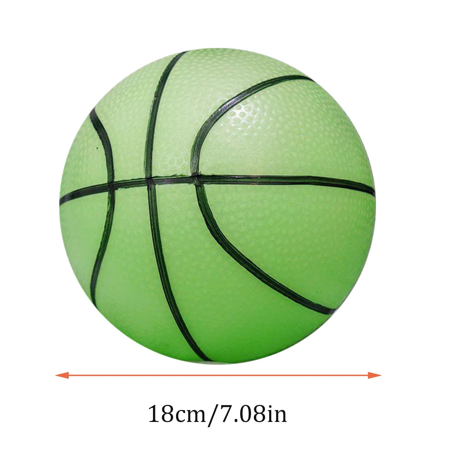 Glowing Luminous Basketball Light Up Ball Reusable Strong Grip Light Up Basket Ball For Indoor And Outdoor Play Games