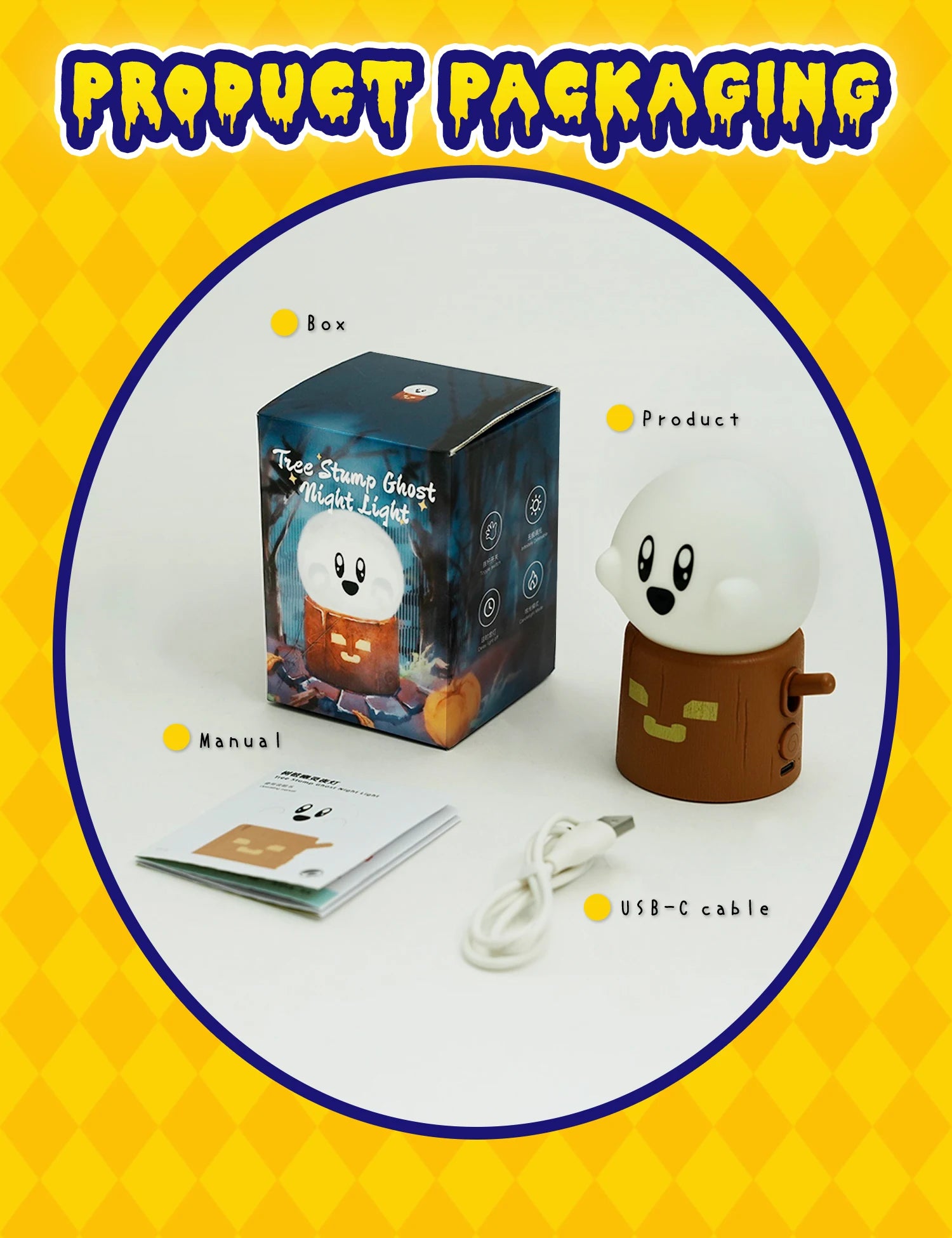 Flameless Candles Night Light Cute Sleeping Nightlights Dimmable 2 Lighting Modes Bedside Lamp For Kid Bedroom