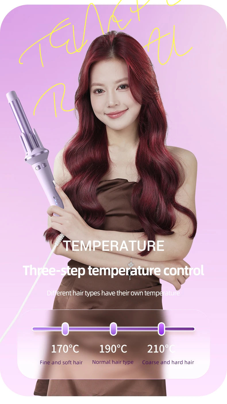 Automatic Hair Curler 28mm/32mm Large Wave Curling Iron Anion Fast Heating Professional Styling Curlers Curling Wand Hair Waver