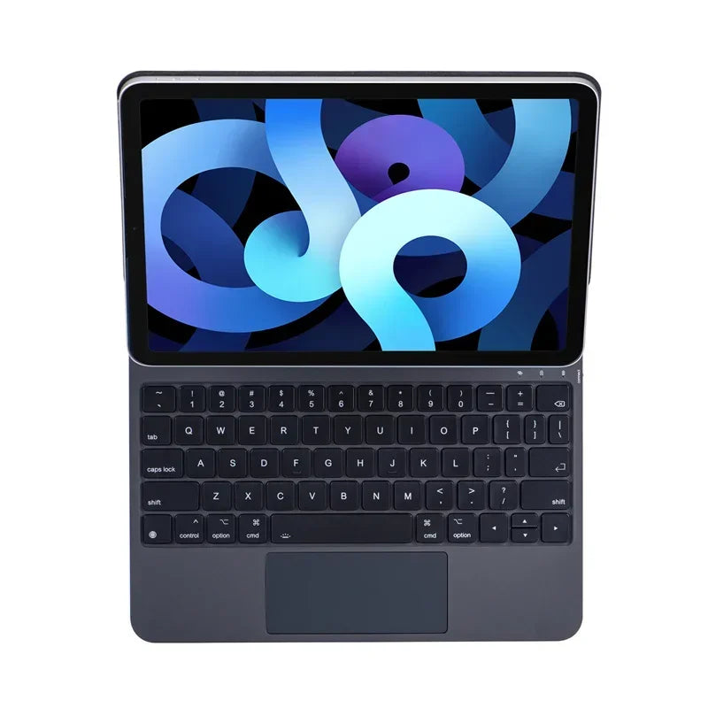 Magic Keyboard for iPad 11 Case A16 11th Generation 2025 11 inch Multi-touch Trackpad Smart Backlit Rechargeable Keyboard
