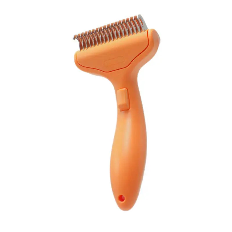 Portable Pet Dog Grooming Brush Hair Removal Tool For Dogs Self Cleaning Comb Pet Products Professional Pet Deshedding