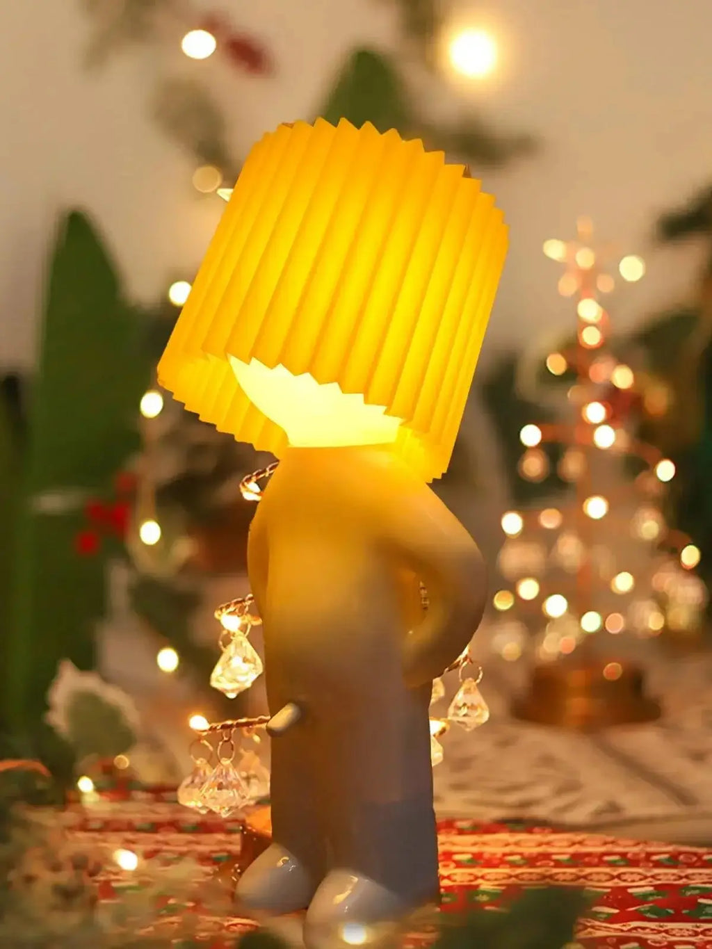 Creative Table Small Book Lights Little Naughty Boy Night Light Shy Man Lamp for Children Home Room Bedside Desk Decoration Gift