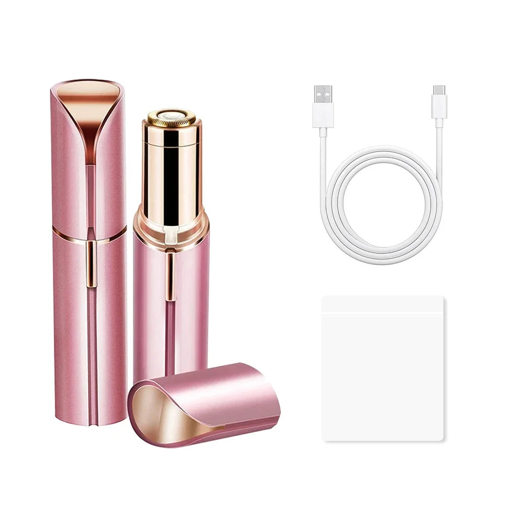 Electric Hair Removal Machine Eyebrow Trimmer Hot Sales Portable Lipstick Shaver Women's Remover Mini Shaver Electric Trimmer