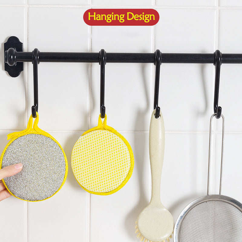 Double Side Dishwashing Sponge Pan Pot Dish Wash Sponges