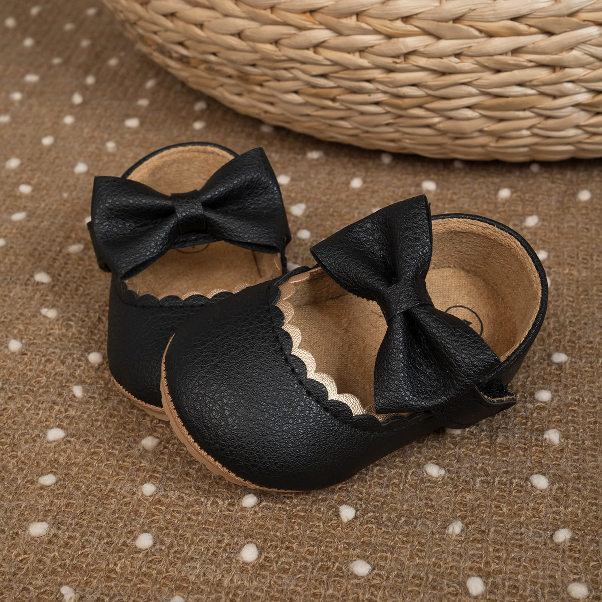 Infant Baby Girls Mary Jane Flats, Soft Sole