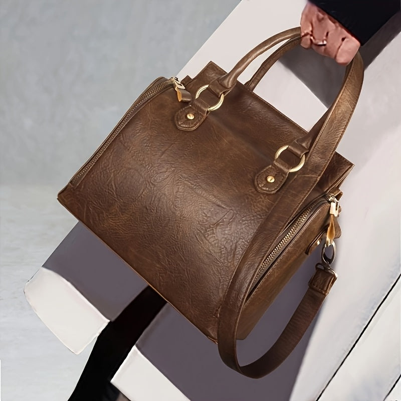 Handbag Western Women Bag Handbag Purse Portable Storage Bag with Multi Card Slots Women's Multi Layer Crossbody Bag