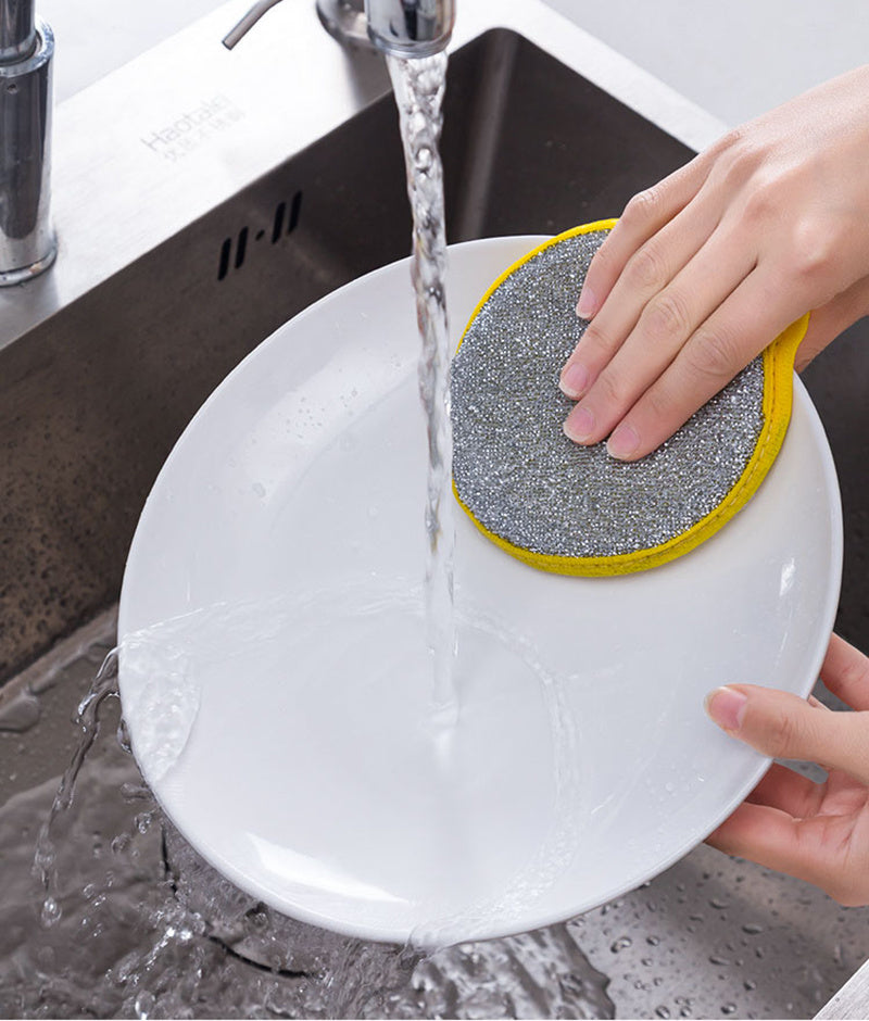 Double Side Dishwashing Sponge Pan Pot Dish Wash Sponges