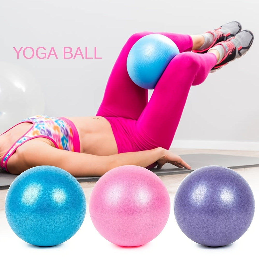 1pc 9.84-Inch Mini Yoga Ball for Shaping, Pilates Ball for Glutes