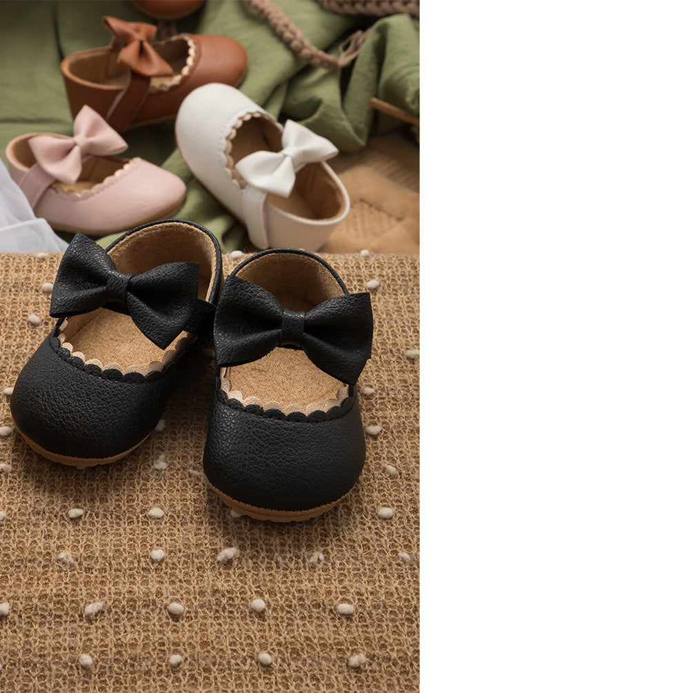 Infant Baby Girls Mary Jane Flats, Soft Sole
